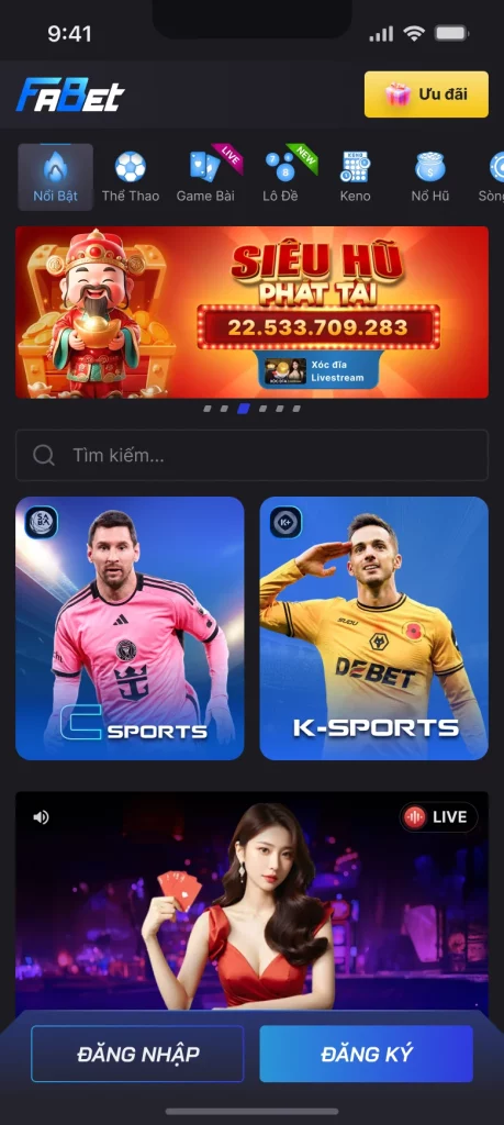 app mobile fabet