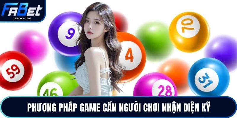 Phương pháp game cần người chơi nhận diện kỹ